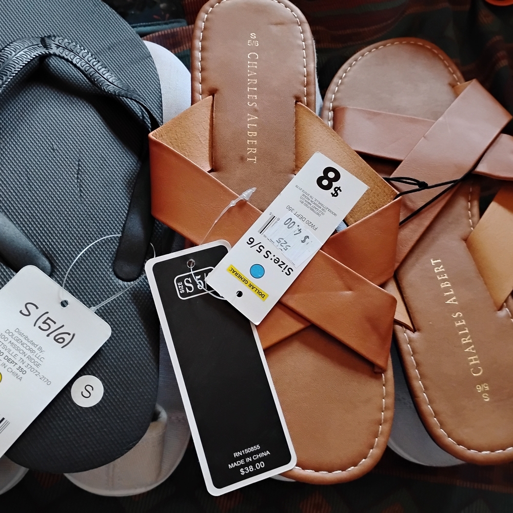 Charles Albert Tan Sandals